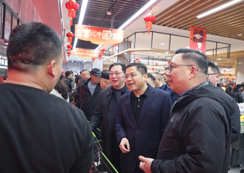 倪卫春调研安全生产   市场保供等工作并以四不两直方式督...